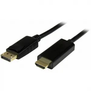 4xem 4XDPHDMI15FTA4K 15ft Active Displayport To Hdmi 4k Cable - Black