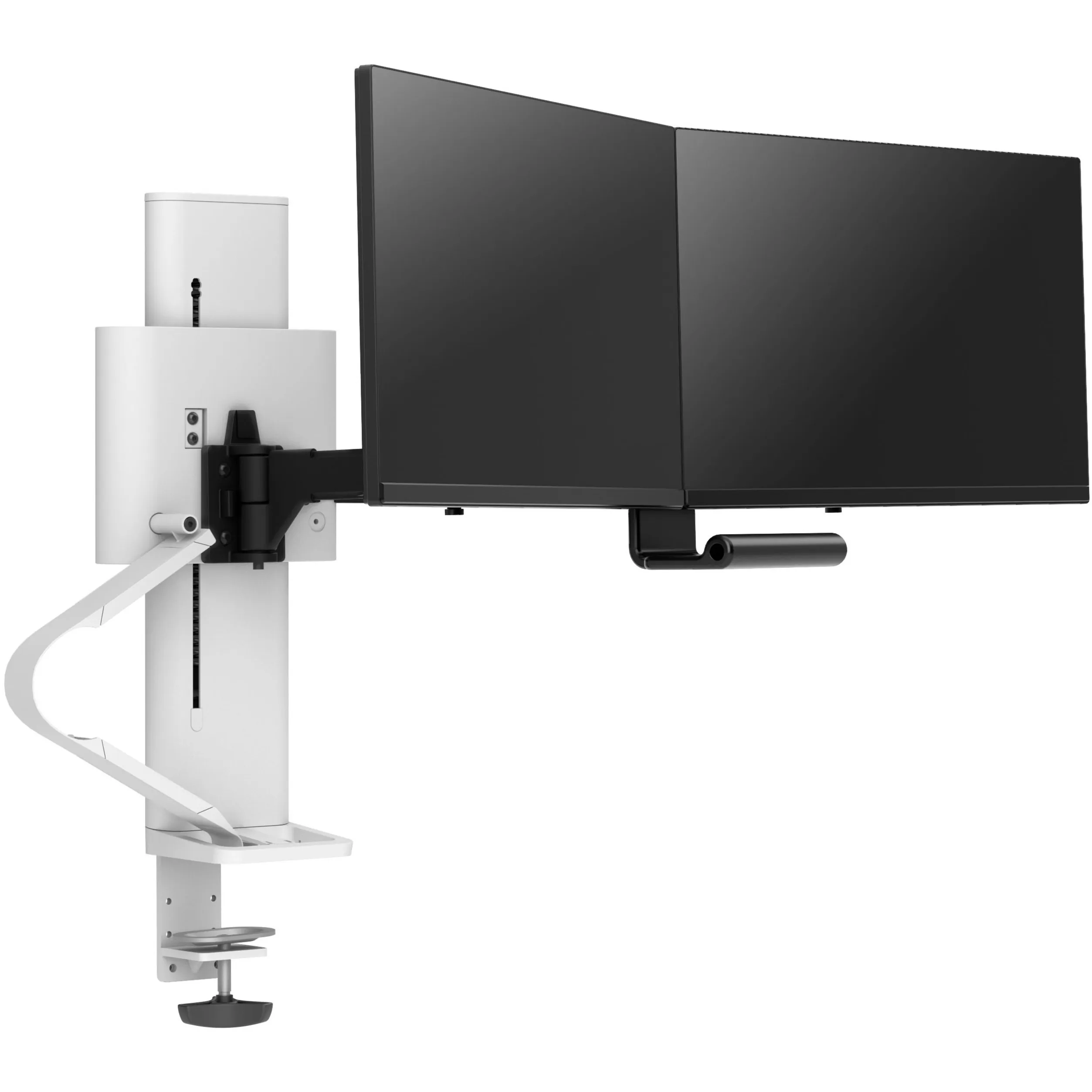 Ergotron 45-631-216 Trace Dual Monitor Mount - Black