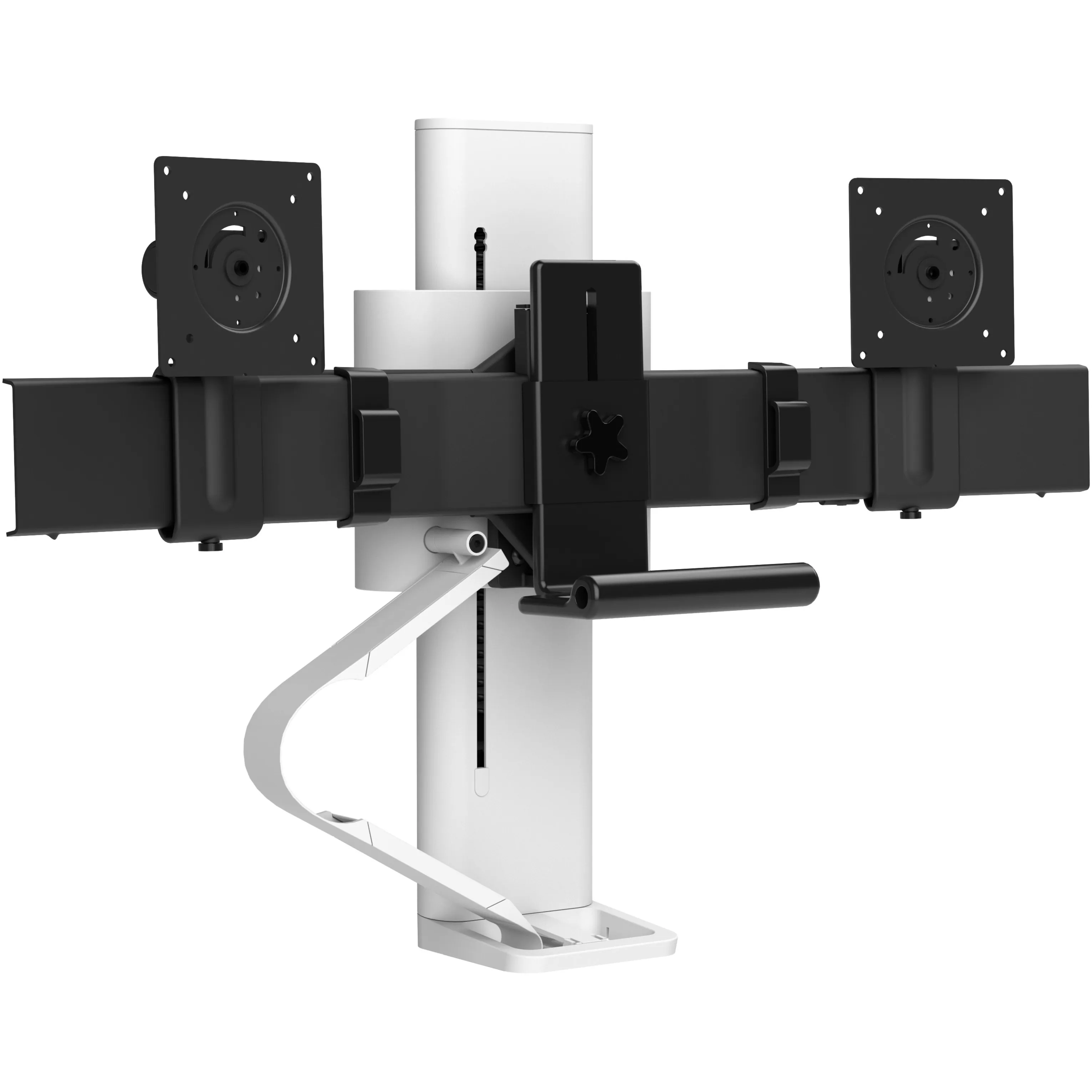 Ergotron 45-631-216 Trace Dual Monitor Mount - Black