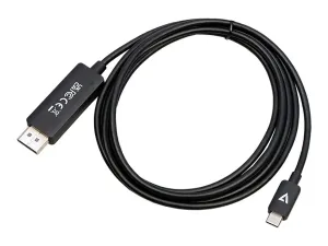 V7 V7USBCDP14-2M Usb-c To Dp 1.4 Cable 2m 6.6ft