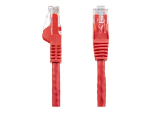 Startech N6PATCH75RD 75ft Cat6 Ethernet Cable - Red Snagless Gigabit -