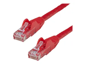 Startech N6PATCH75RD 75ft Cat6 Ethernet Cable - Red Snagless Gigabit -