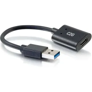 C2g 54428 Usb C To Usb Adapter - 5gbps Data Transfer - Black