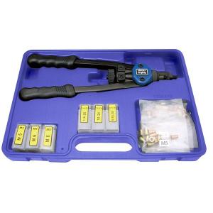 Astro 1442 Tool  13in Hand Rivet Nut Setter Kit Metric  Sae  60pc Rivn