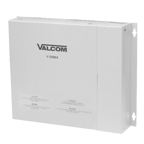 Valcom V-2006A One-way, 6 Zone Page Control With All Call And Built-in