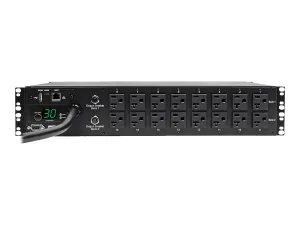 Tripp Q45588 Pdu Switched 120v 30a 5-15-20r 16 Outlet 2urm -special Pr