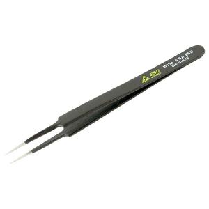 Wiha 44509 Wiha Esd Safe Extra Fine Tweezers - 110mm Tapered Tip