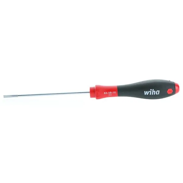 Wiha 30205 Wiha Softfinish Slotted Screwdriver 3.0mm X 100mm