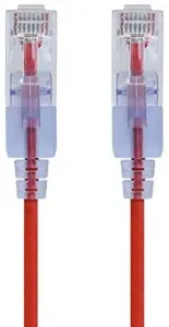 Monoprice 116344 Cat6a Ethernet Patch Cable   5 Feet   Red  10 Pack  S