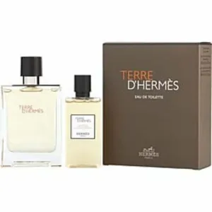 Hermes 308760 Men's Edt Spray And Shower Gel Gift Set 3.3 Oz