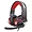 Iq Sound IQ Sound IQ-480G Red Wired Gaming Headset with LED