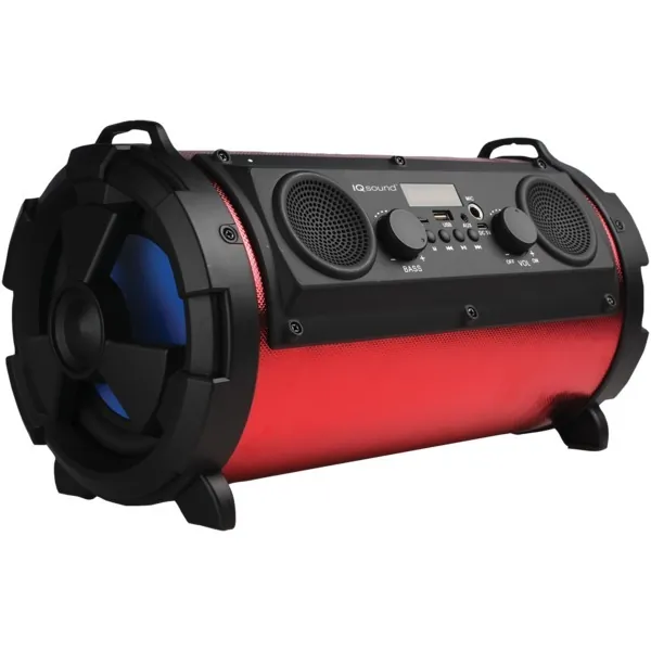 Iq IQ-1525BT-RD Iq-1525bt-rd Wireless Bluetooth Speaker (red)