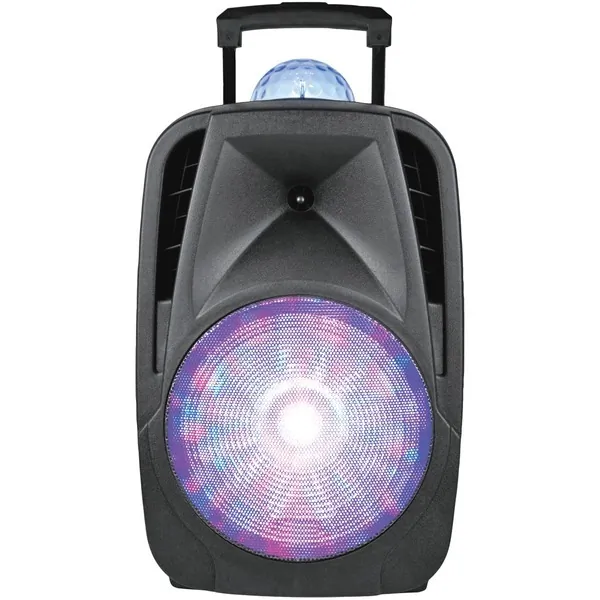 Iq IQ-6112DJBT-BK Iq-6112djbt-bk 12-inch Light-up Portable Bluetooth D