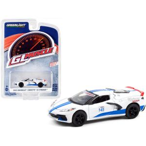 Greenlight 13300SET 2020 Chevrolet Corvette C8 Stingray 145 White With