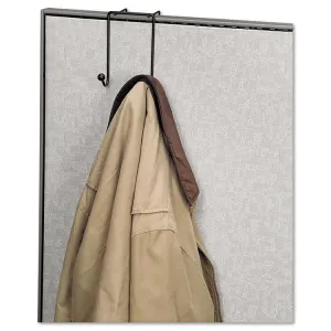 Fellowes AVT 75510 Wire Partition Additionstrade; Double Coat Hook - 2