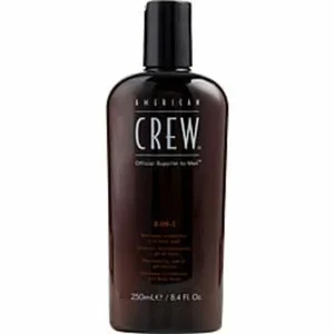 American Bass American Crew 3-in-1 Shampoo, Conditioner &