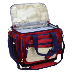 Osage ORBMR-PKG Boss Fishing Tackle Bag Red Med Tackle Boxes