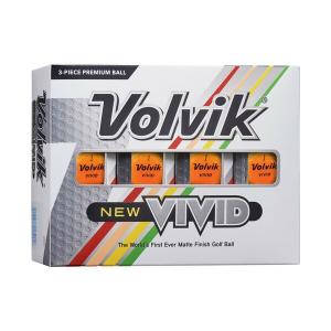 Volvik 9566 2022 Vivid Golf Balls Matte Orange 12pk