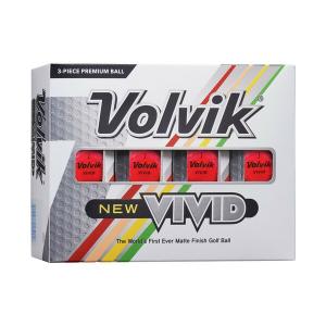 Volvik 9568 2022 Vivid Golf Balls Matte Pink 12pk