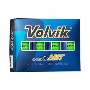 Volvik 9514 Vivid Xt Amt Golf Balls Matte Green 12pk