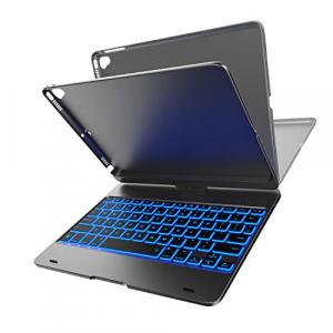 Keyquest KB201N-097BLK-B-B0 360degree Ipad9.7keyboard Case