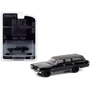 Greenlight 28050SET 1982 Ford Mustang Ssp Black Bandit Police Black Ba