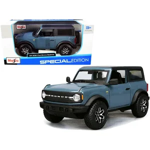 31530gry | Maisto 2021 Ford Bronco Badlands Orange Metallic