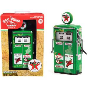 Greenlight 14100-A-B-C 1954 Tokheim 350 Twin Gas Pump Texaco Fire Chie