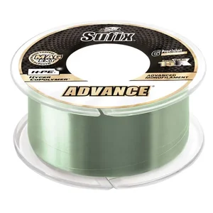 604-1010G | Sufix Advance Low-Vis Green Monofilament - 10lb