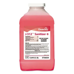 Diversey J-512 No Rinse Liquid Sanitizer, 84.5 Oz Bottle