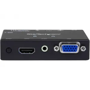 Startech VS221HD2VGA 2x1 Vga + Hdmi To Vga Converter Switch W Priority