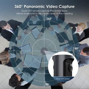 Nexigo NexiGoMeeting360 Meeting 360, 8k Captured Ai-powered Framing  S