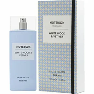 311654 | Notebook Vetiver & White Wood Men's EDT Spray 3.4