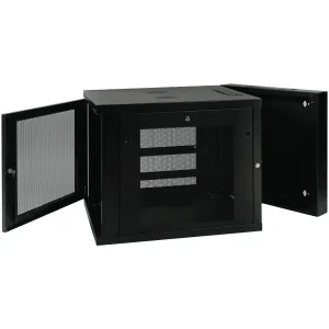 Tripp SRW12US33 12u Wall Mount Rack Enclosure Server Cabinet Hinged 33