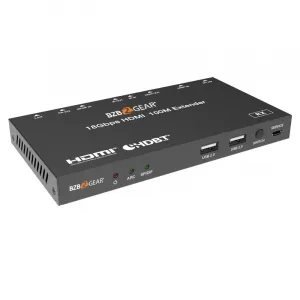 Bzb BG-UHDKVM-100 4k Hdmi Kvm Extender With Ethernet And Arc - 328ft