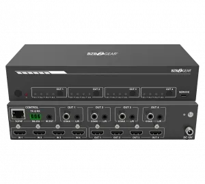 Bzb BG-UM-44AS 4x4 Hdmi 2.0 18gbps Matrix Switcher