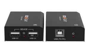 Bzb BG-USB-LR100 Usb 2.0 Extender Up To 330ft Over Cat 56 Cable