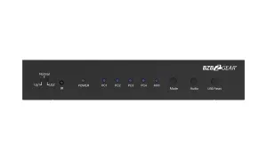 Bzb BG-MKVM41R 4x1 Full Hd Hdmiusb 2.0 Seamless Quad Kvm Multiviewer