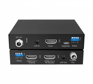 Bzb BG-UHD-SC1X2 1x2 Hdmi Splitterscaler With 4k18gbps  Hdmi 2.0 Techn