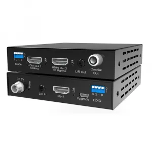 Bzb BG-UHD-SC1X2 1x2 Hdmi Splitterscaler With 4k18gbps  Hdmi 2.0 Techn