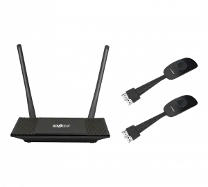 Bzb BG-PW-Q4K20M 4k60 Hdmi Quad Multiviewer Wireless Extender (up To 6