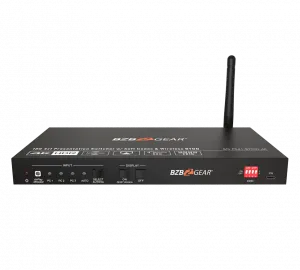 Bzb BG-PS41-BYOD-4K 4-port 4k Wireless Presentation Switcher With Hdmi