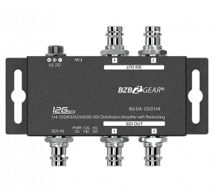 Bzb BG-DA-12GS1X4 12g-sdi 1x4 Signal Splitter With Automatic Equalizat