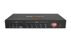 Bzb BG-PS21-4K 2-port 4k 60hz Kvm Switcher With Hdmi And Usb-c Inputs