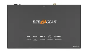 Bzb BG-UDA-E14 4k Uhd 1x4 Hdmi Hdbaset Splitter With Ir  Rs-232