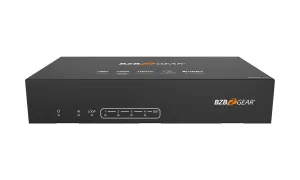 Bzb BG-UDA-E14 4k Uhd 1x4 Hdmi Hdbaset Splitter With Ir  Rs-232