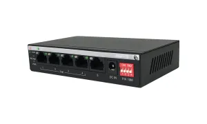 Bzb BG-4P1TE 5-port Gigabit Poe+ Ethernet Switch With Alert System