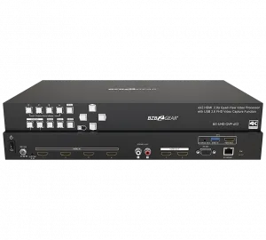 Bzb BG-UHD-QVP-4X2 4kuhd 4x2 Seamless Multiviewerpresentation Switcher