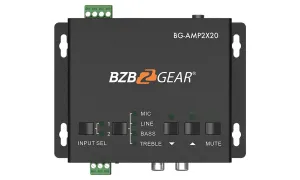 Bzb BG-AMP2X20 40w Compact Stereomono Audio Amplifier With 3 Inputs