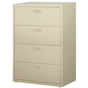 Hirsh Industries Space Solutions 30-Inch Black 4-Drawer
